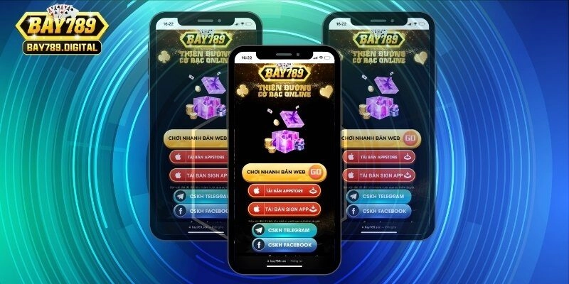 Cổng game hỗ trợ tải app nhanh trên cả hai nền tảng Android và iOS