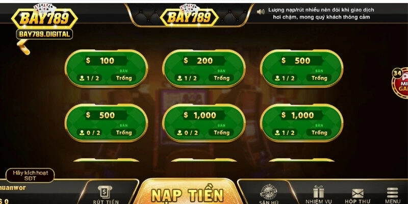 Bộ môn tiến lên sử dụng bộ bài tú lơ khơ bao gồm 52 lá