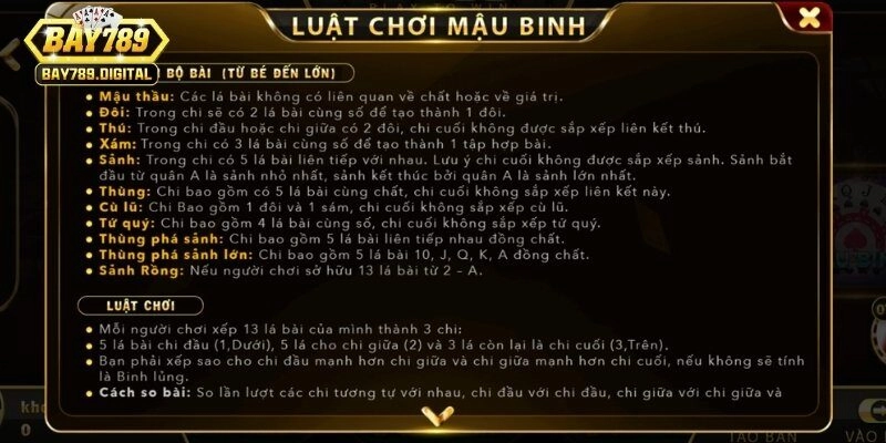 Khám phá trọn bộ quy tắc chơi game bài đơn giản