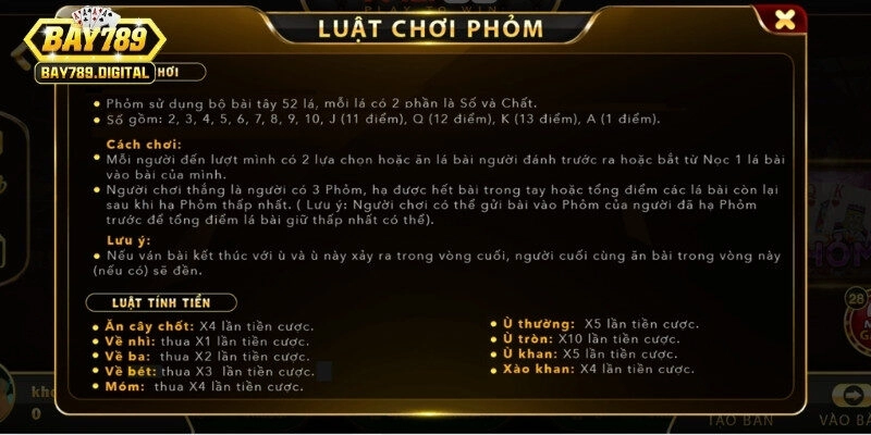 Hướng dẫn cách chơi, cách tính điểm và một vài thuật ngữ